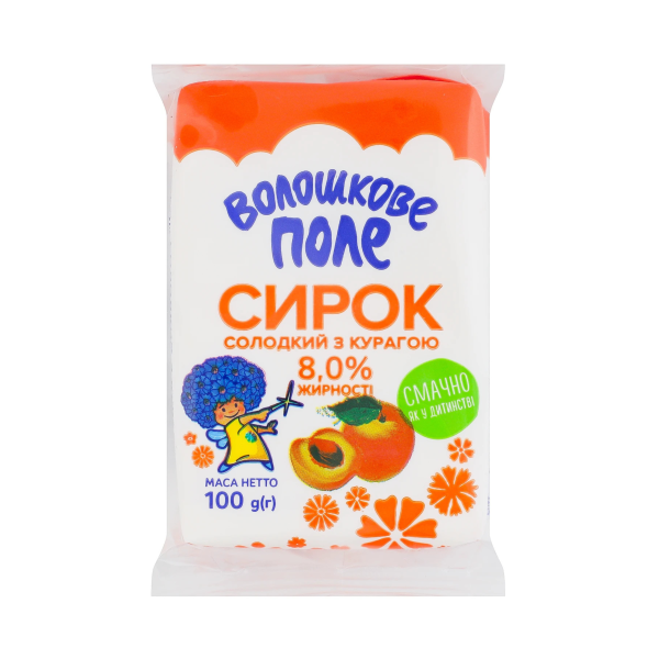 Barre de fromage blanc goût abricot