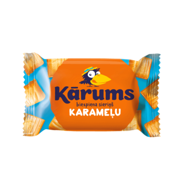 Barre de fromage blanc sucré goût caramel