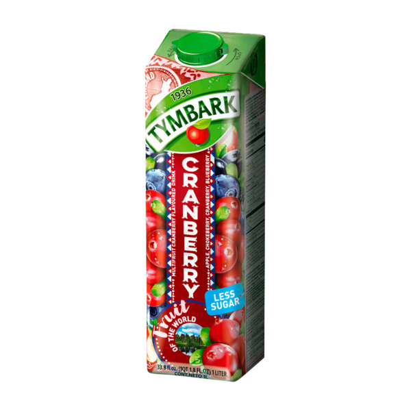 Brique de jus gôut canneberge (Tymbark)