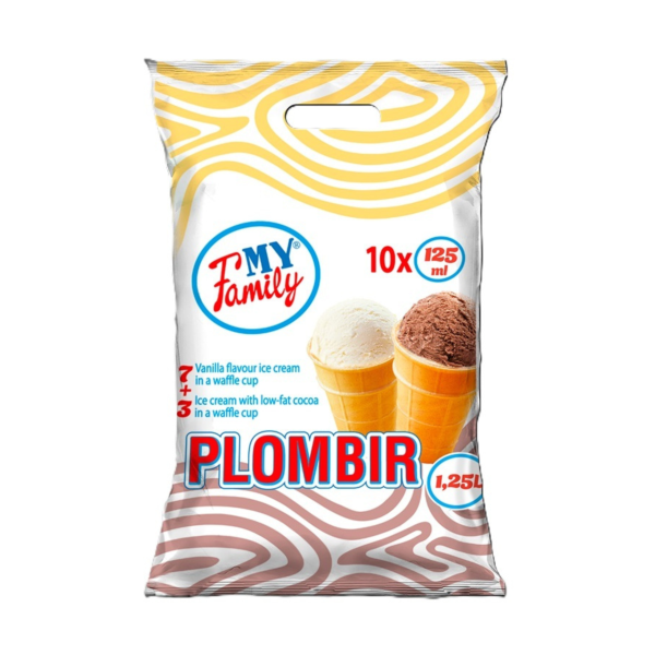 Pack de glaces goût vanille et cacao