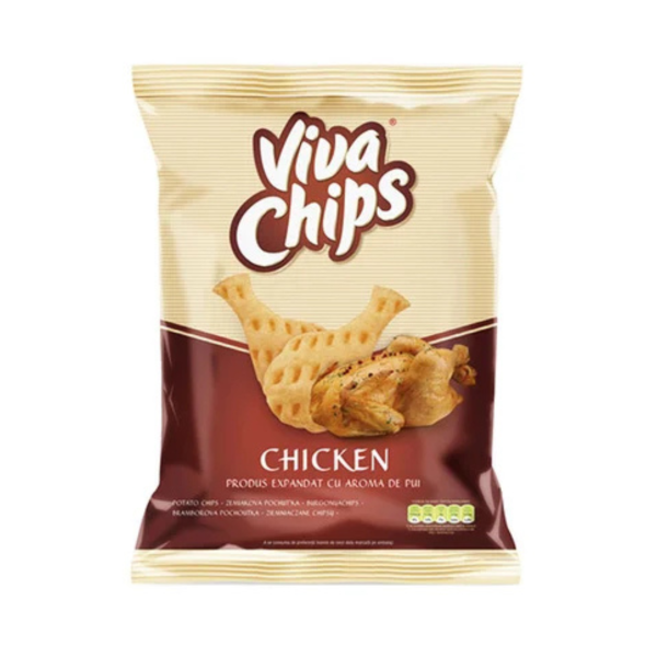 Chips croustillantes goût poulet (Viva Chips)