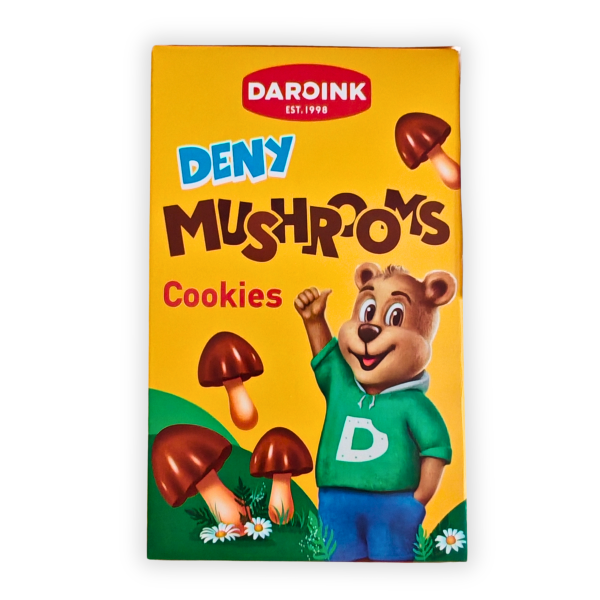 Biscuits en forme de champignons