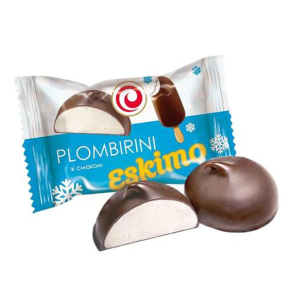 Bonbons plombirini goût eskimo