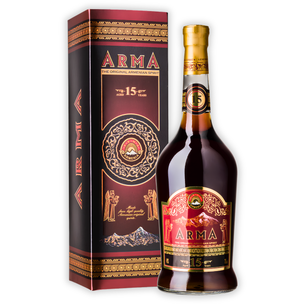 Brandy arménien 15 ans d’âge