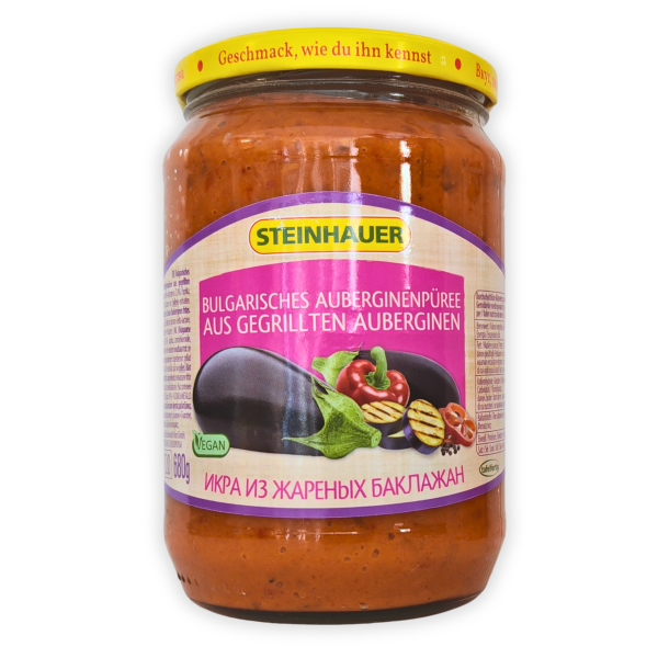 Caviar d’aubergines grillées à la bulgare