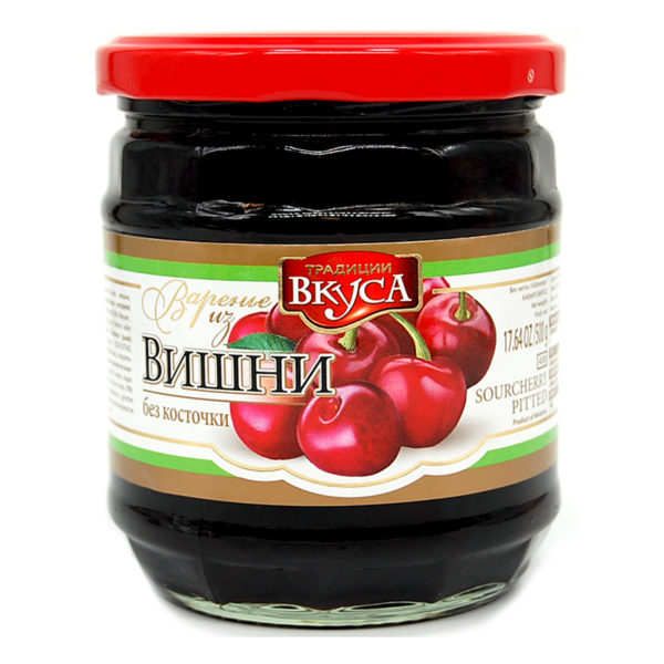 Confiture de cerises griottes