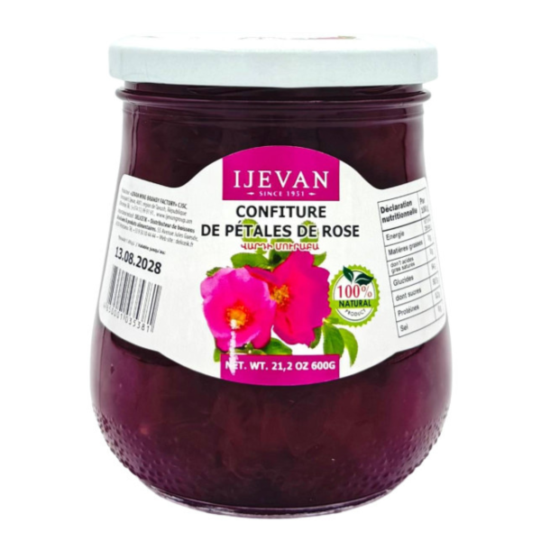 Confiture de pétales de rose