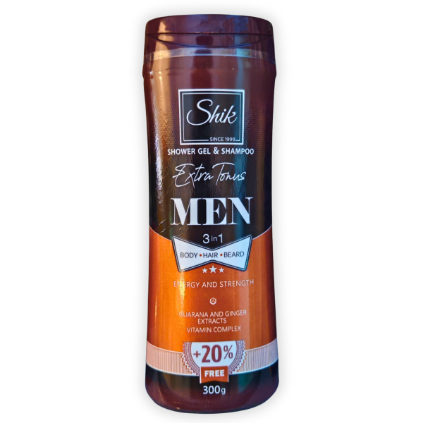 Gel et shampooing de guarana et gingembre
