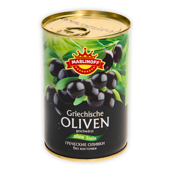 Olives noires dénoyautées