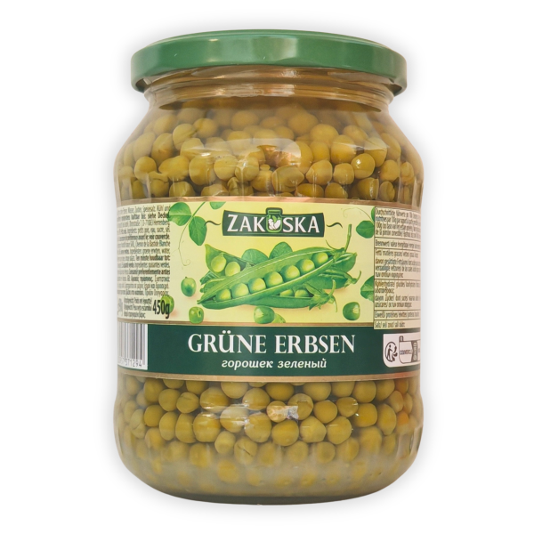 Petits pois au naturel