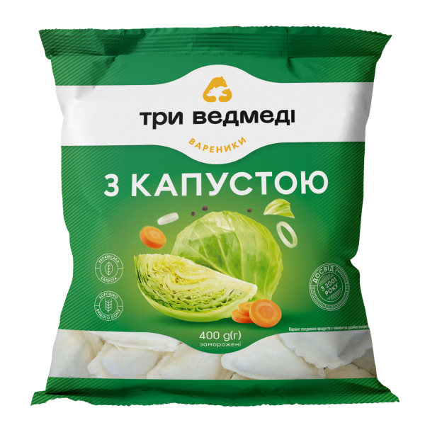 Raviolis vareniki à la chou