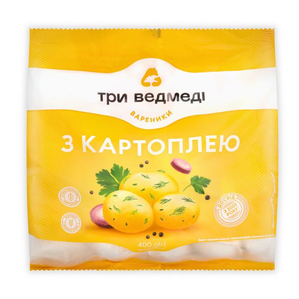 Raviolis vareniki aux pommes de terre
