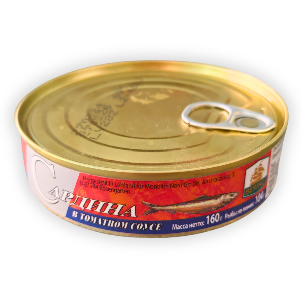 Sardines à la sauce tomate