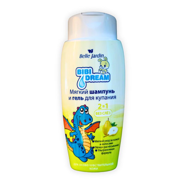 Shampooing doux à la poire et huile d’amande