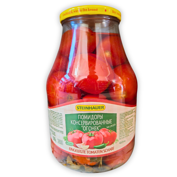 Tomates marinées piquantes