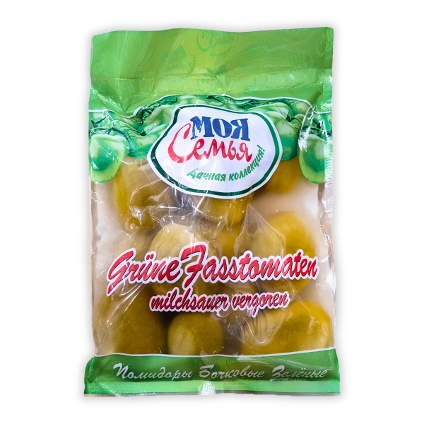 Tomates vertes saumurées et fermentées